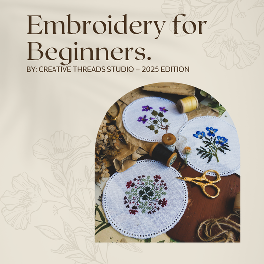 Embroidery for Beginners - stitchsteps